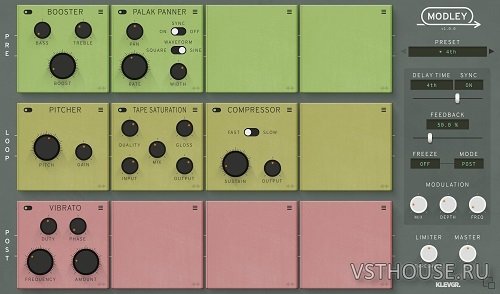 Klevgrand - Modley v1.0.1 VST, VST3, AAX, AU WIN.OSX x64 R2R Klevgrand - Modley v1.0.1 VST, VST3, AAX, AU WIN.OSX x64 R2R