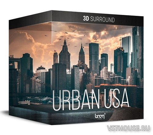 Boom Library - Urban USA 3D Surround Edition (WAV) Boom Library - Urban USA 3D Surround Edition (WAV)