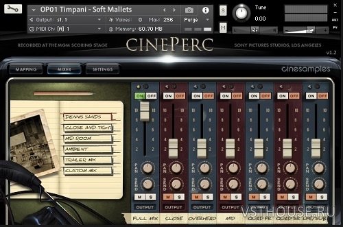 Cinesamples - CinePerc v1.2 (KONTAKT)