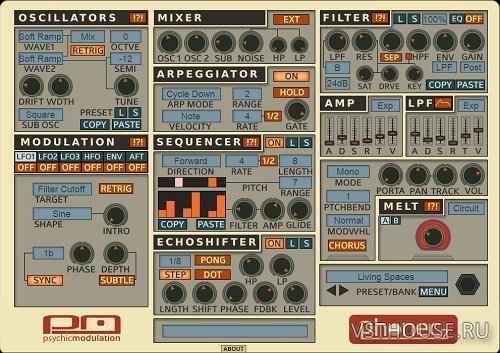 Psychic Modulation - Phonec 2.2 VSTi, AUi WIN.OSX x86 x64