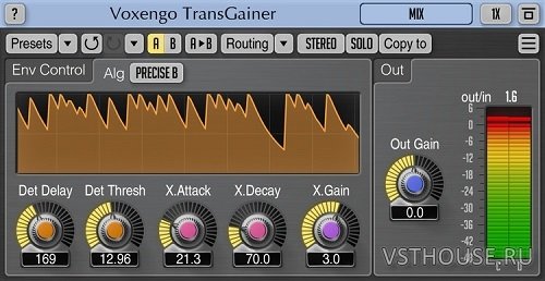 Voxengo - TransGainer 1.8 VST, VST3, AAX, AU WIN.OSX x86 x64 Voxengo - TransGainer 1.8 VST, VST3, AAX, AU WIN.OSX x86 x64