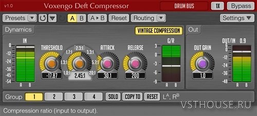 Voxengo - Deft Compressor 1.8 VST, VST3, AAX, AU WIN.OSX x86 x64 Voxengo - Deft Compressor 1.8 VST, VST3, AAX, AU WIN.OSX x86 x64