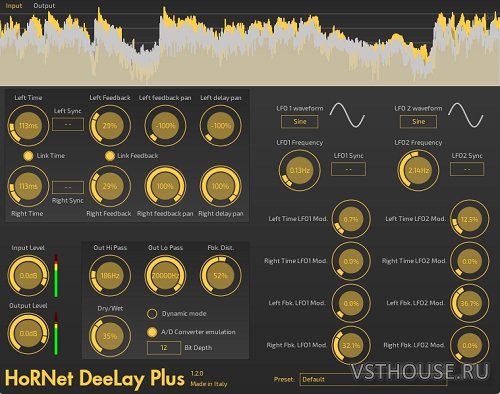 HoRNet - DeeLay Plus 1.2.3 VST, VST3, AAX, AU WIN.OSX x86 x64 HoRNet - DeeLay Plus 1.2.3 VST, VST3, AAX, AU WIN.OSX x86 x64