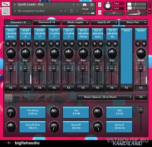 Big Fish Audio - Kandiland EDM Construction Kits (KONTAKT) Big Fish Audio - Kandiland EDM Construction Kits (KONTAKT)