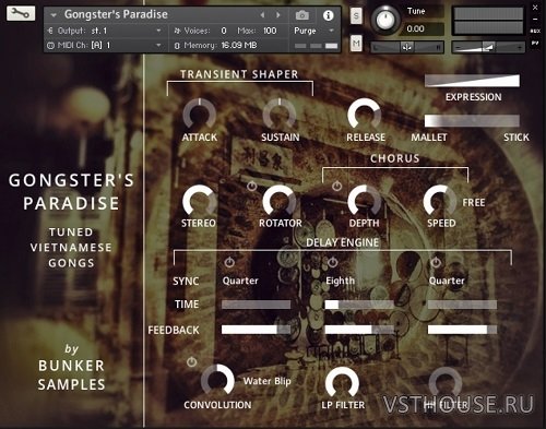 Bunker Samples - Gongster's Paradise (KONTAKT) Bunker Samples - Gongster's Paradise (KONTAKT)