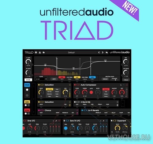 Plugin Alliance & Unfiltered Audio - TRIAD v1.0.0 VST, VST3, AAX