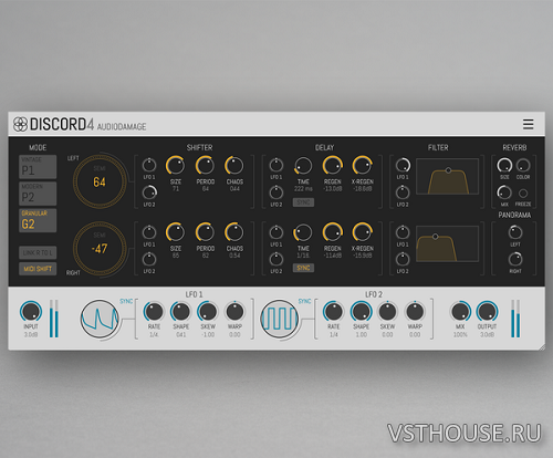 Audio Damage - AD044 Discord4 v4.0.9 VST, VST3, AAX, AU WIN.OSX