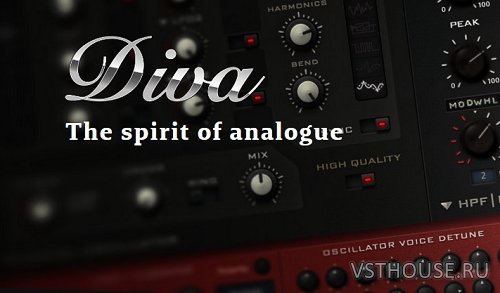 u-he - Diva v1.4.3.9033 VSTi, VST3, AAX x86 x64 u-he - Diva v1.4.3.9033 VSTi, VST3, AAX x86 x64