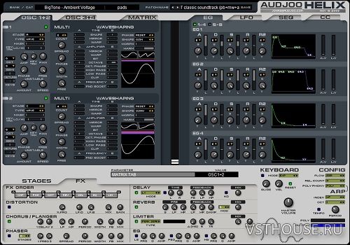Audjoo - Helix v24.9.2019 VSTi, AU WIN.OSX x86 x64 R2R Audjoo - Helix v24.9.2019 VSTi, AU WIN.OSX x86 x64 R2R