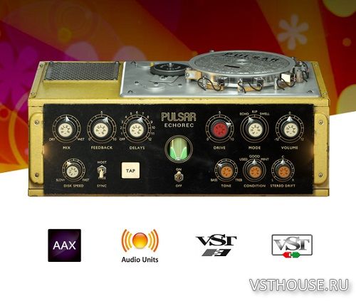 Pulsar Audio - Echorec v1.1.3 VST, VST3, AAX (MODiFiED) x86 x64 R2R