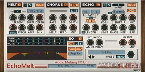 Psychic Modulation - EchoMelt 2.0.1 VST, AU WIN.OSX x86 x64