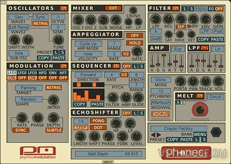 Psychic Modulation - Phonec 2.4 VSTi, AUi WIN.OSX x86 x64