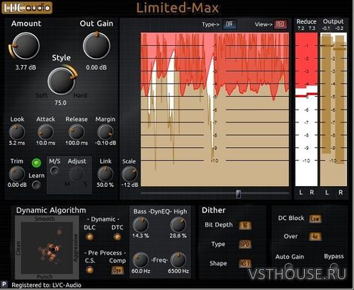 LVC-Audio - Limited-MAX v1.1.0 VST, VST3, AAX (MODiFiED)