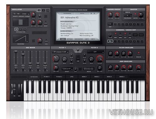 Synapse Audio - DUNE v3.2.0 VSTi, AAX x86 x64