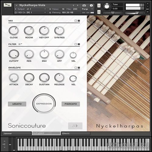 Soniccouture - Nyckelharpas (KONTAKT)
