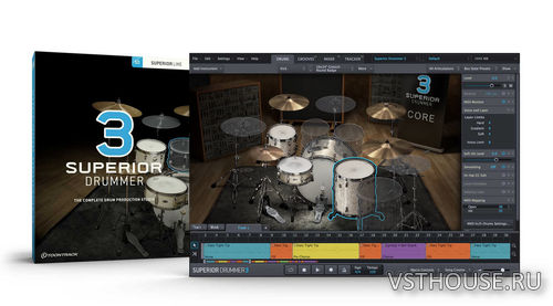 Toontrack - Superior Drummer 3.1.4 STANDALONE, VSTi, AAX x64 Toontrack - Superior Drummer 3.1.4 STANDALONE, VSTi, AAX x64