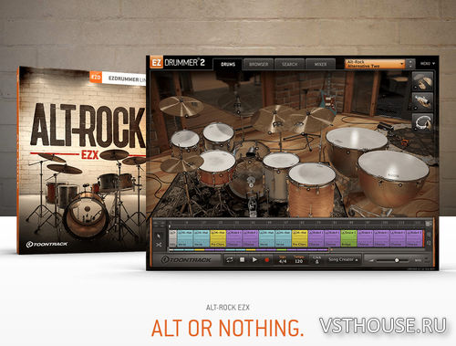 Toontrack - Toontrack - Alt-Rock EZX v 1.0.0 (SOUNDBANK)