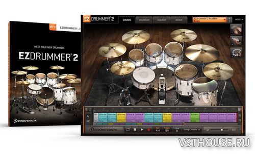 Toontrack - EZdrummer v2.1.6 STANDALONE, VSTi, AAX x86 x64 Toontrack - EZdrummer v2.1.6 STANDALONE, VSTi, AAX x86 x64
