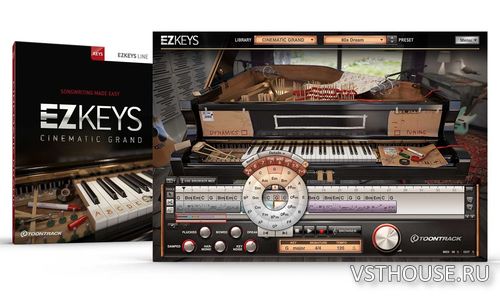 Toontrack - EZkeys Cinematic Grand v1.2.5 STANDALONE, VSTi, VSTi3 x86