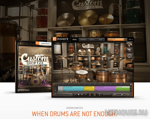 Toontrack - Toontrack Custom Shop EZX v1.0.0 WIN (SOUNDBANK)