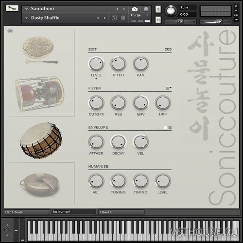 Soniccouture - SAMULNORI PERCUSSION v1.5.0 (KONTAKT)