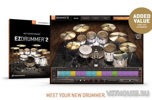 Toontrack - EZdrummer 2.1.8 STANDALONE, VSTi, RTAS, AAX x86 x64 Toontrack - EZdrummer 2.1.8 STANDALONE, VSTi, RTAS, AAX x86 x64