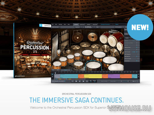 Toontrack - ORCHESTRAL PERCUSSION SDX - PART 2 (SOUNDBANK)