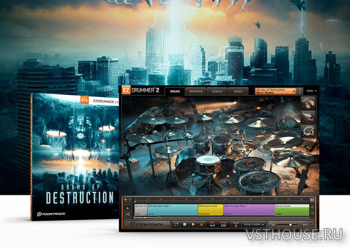 Toontrack - Drums of Destruction EZX v1.0.0 (SOUNDBANK)