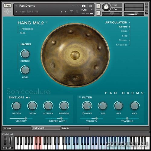 Soniccouture - PAN DRUMS v1.1.0 (KONTAKT)