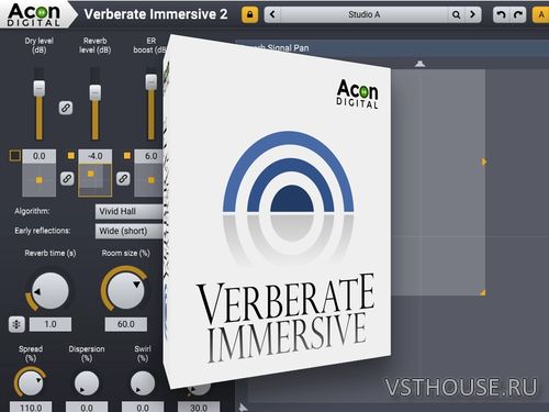 Acon Digital - Verberate Immersive 2.1.1 VST, VST3, RTAS, AAX, AU Acon Digital - Verberate Immersive 2.1.1 VST, VST3, RTAS, AAX, AU