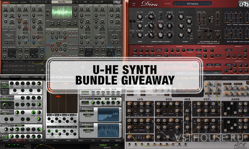 u-he - synth bundle 2019.11 VSTi, VSTi3, AAX x64 [11.2019]
