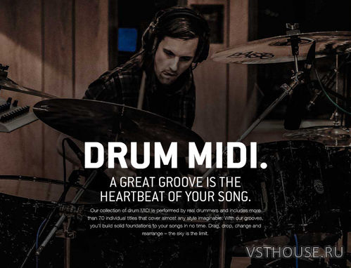 Toontrack - Drums MIDI 16 pack (MIDI)