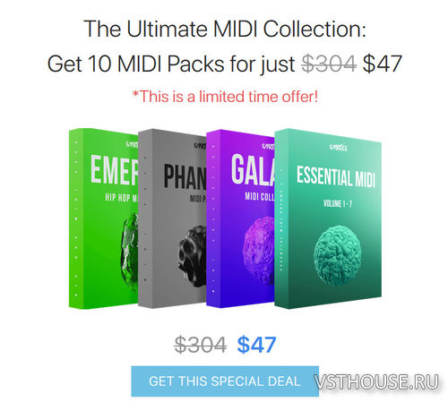 Cymatics - The Ultimate MIDI Collection (MIDI, WAV)