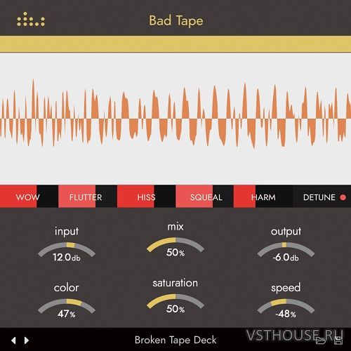 Denise Audio - Bad Tape 1.0.1 VST, VST3, AAX, AU WIN.OSX x86 x64 Denise Audio - Bad Tape 1.0.1 VST, VST3, AAX, AU WIN.OSX x86 x64