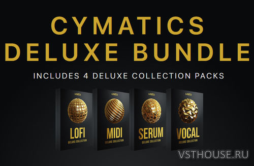 Cymatics - Black Friday Deluxe Bundle (MIDI, WAV, SERUM) Cymatics - Black Friday Deluxe Bundle (MIDI, WAV, SERUM)