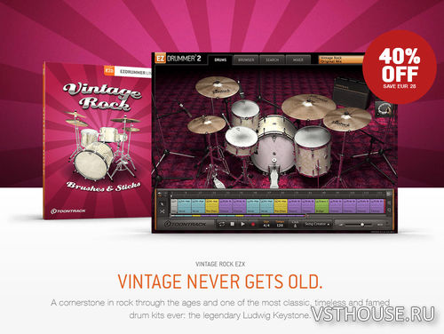 Toontrack - Vintage Rock EZX v1.5.3 (SOUNDBANK) Toontrack - Vintage Rock EZX v1.5.3 (SOUNDBANK)