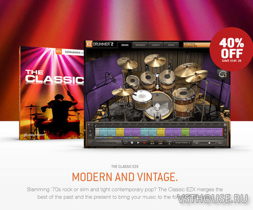 Toontrack - The Classic EZX v1.5.1 (SOUNDBANK) Toontrack - The Classic EZX v1.5.1 (SOUNDBANK)