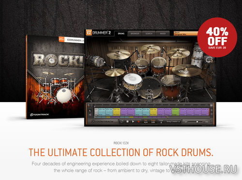 Toontrack - Rock! EZX v1.5.3 (SOUNDBANK) Toontrack - Rock! EZX v1.5.3 (SOUNDBANK)