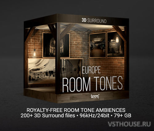 Boom Library - Room Tones Europe Stereo Edition (WAV) Boom Library - Room Tones Europe Stereo Edition (WAV)