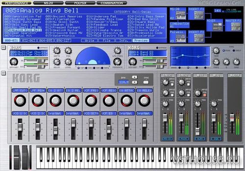 KORG - LegacyCell 1.3.0 STANDALONE, VSTi, AAX x86 x64