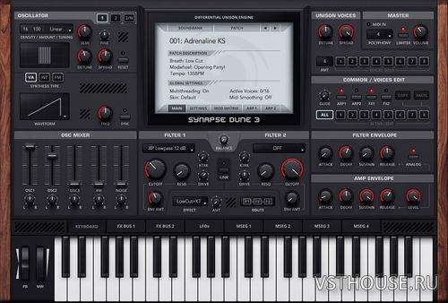 Synapse Audio - DUNE 3.2.0.5 VSTi, AAX x86 x64