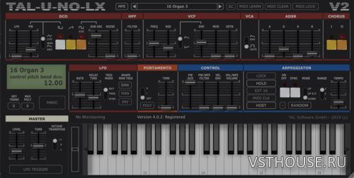 Togu Audio Line - TAL-U-NO-LX 4.2.0 VSTi, AAX, AU WIN.OSX x64