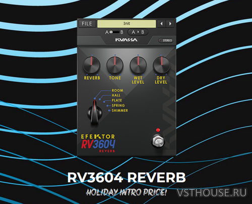 Kuassa - Efektor RV3604 1.0.0 VST, VST3, AAX x86 x64