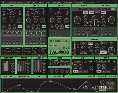 Togu Audio Line - TAL-Mod 1.5.2 VSTi, VSTi3, AAX, AUi WIN.OSX x64