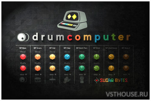 Sugar Bytes - DrumComputer v1.0.0 EXE, VST, AAX, AU WIN.OSX x64 R2R Sugar Bytes - DrumComputer v1.0.0 EXE, VST, AAX, AU WIN.OSX x64 R2R