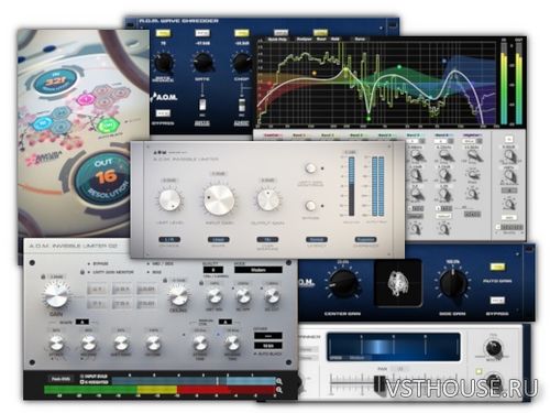 AOM Factory - Total Bundle 1.10.1 VST, VST3, AAX x86 x64