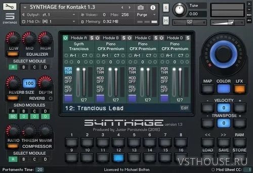 Pré-venda - Synthage v1.3.3 For KONTAKT (KONTAKT)