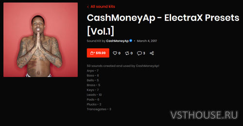 CashMoneyAp - ElectraX Presets Vol.1 (SYNTH PRESET) CashMoneyAp - ElectraX Presets Vol.1 (SYNTH PRESET)