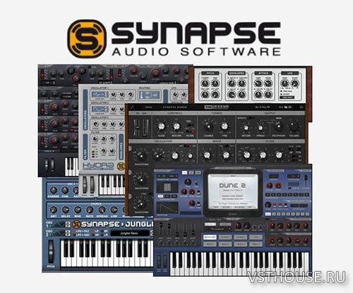 Synapse Audio - Bundle VST, VSTi +NKS, x64 NO INSTALL Synapse Audio - Bundle VST, VSTi +NKS, x64 NO INSTALL
