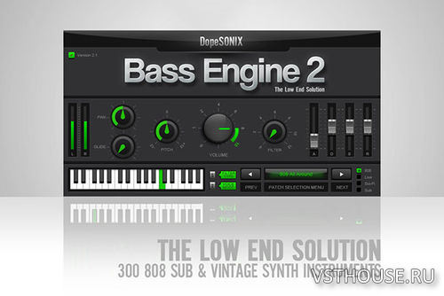 DopeSONIX - BASS ENGINE 2 – Hip Hop & Trap, Bass 2.1 VSTi x64 DopeSONIX - BASS ENGINE 2 – Hip Hop & Trap, Bass 2.1 VSTi x64